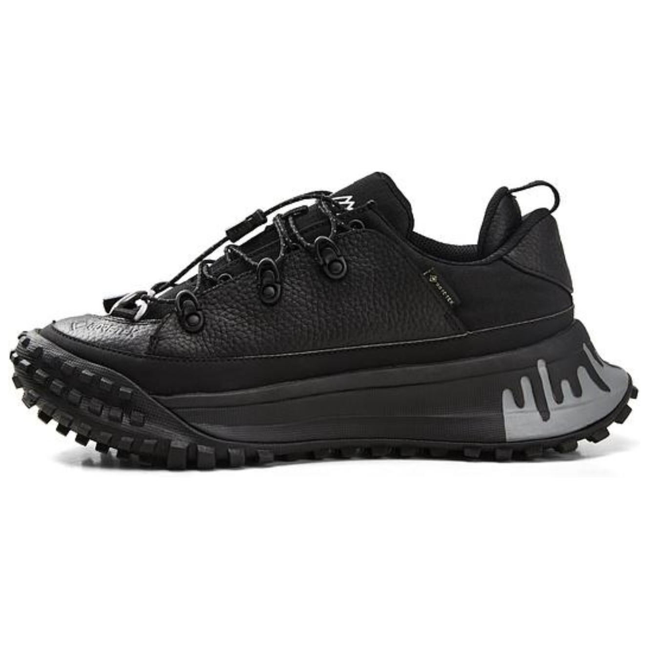 COMFY x KOLON SPORT Slip Resistant Abrasion Resistant Low top Mountaineering Shoes Unisex Black