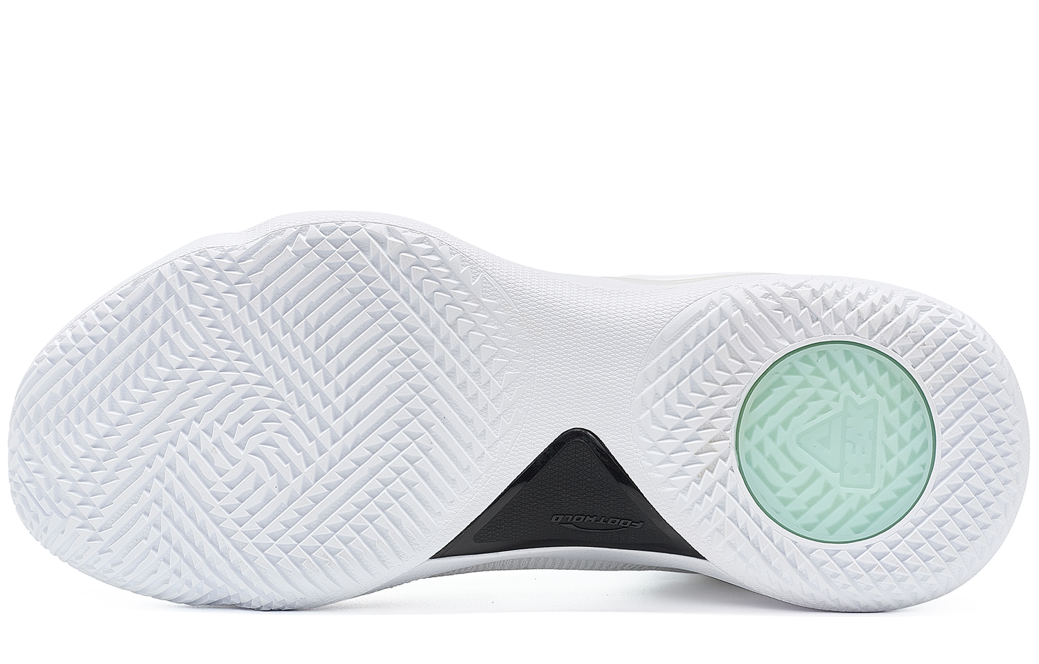 PEAK State Extreme Triangle 2.0 Textile, Synthetic Leather Mid top Basketball Shoes Men's White