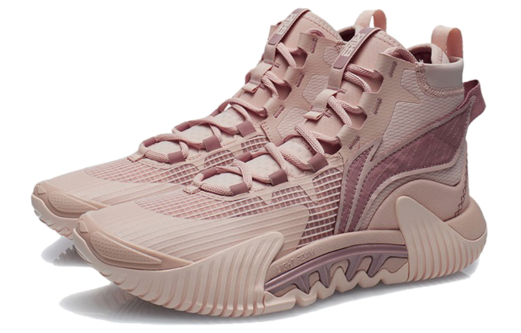 Li Ning Badfive 2 Textile, Synthetic Leather, TPU Slip Resistant Abrasion Resistant Coverage Support