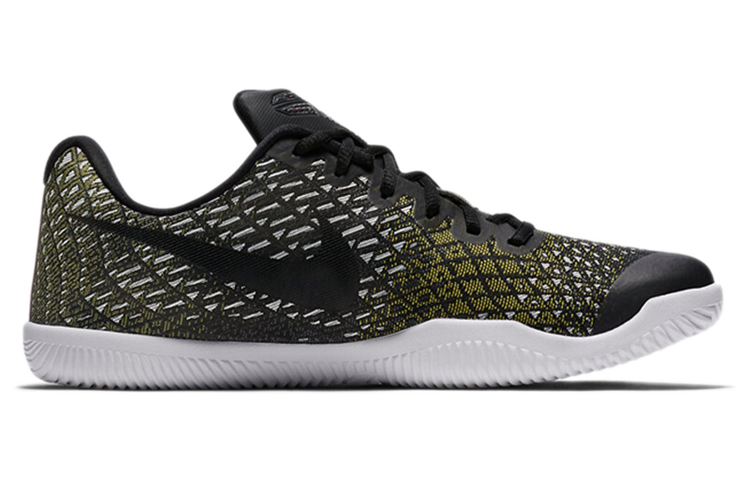 Мужские кроссовки Nike Mamba Instinct EP (черно-желтые) — Чёрныйжёлтый — фото 2