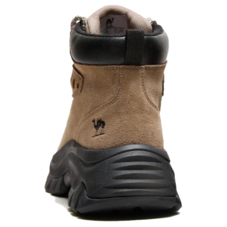 CAMEL Slip Resistant Abrasion Resistant High top Hiking Shoes Men’s