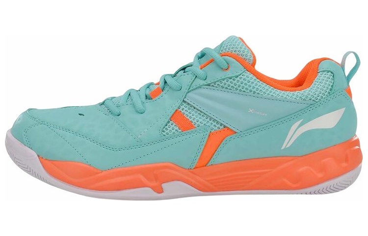 Li Ning Koba Cushioning Abrasion Resistant Cushioning, Wear Resistant Low top Badminton Shoes Unisex Electric Blue