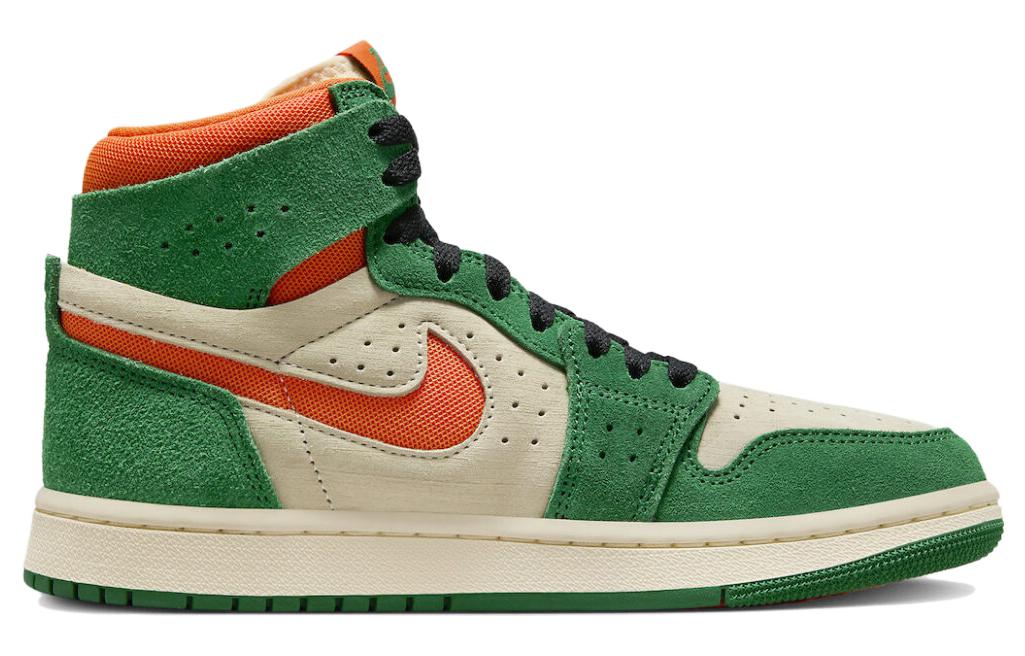 Jordan 1 High Zoom Air Cmft 2 Pine Green Orange Blaze Women’s