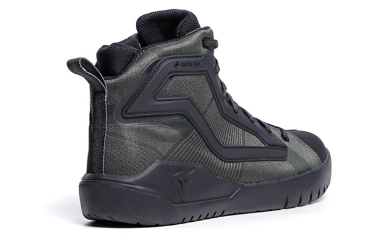 DAINESE Urbactive Slip Resistant, Abrasion Resistant, Waterproof Mid top Cycling Shoes Men’s Black Green
