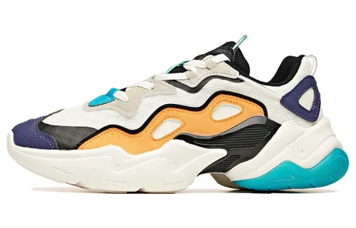 Anta Comfortable Cushioning Slip Resistant Abrasion Resistant Breathable Low top Chunky Sneakers Men's
