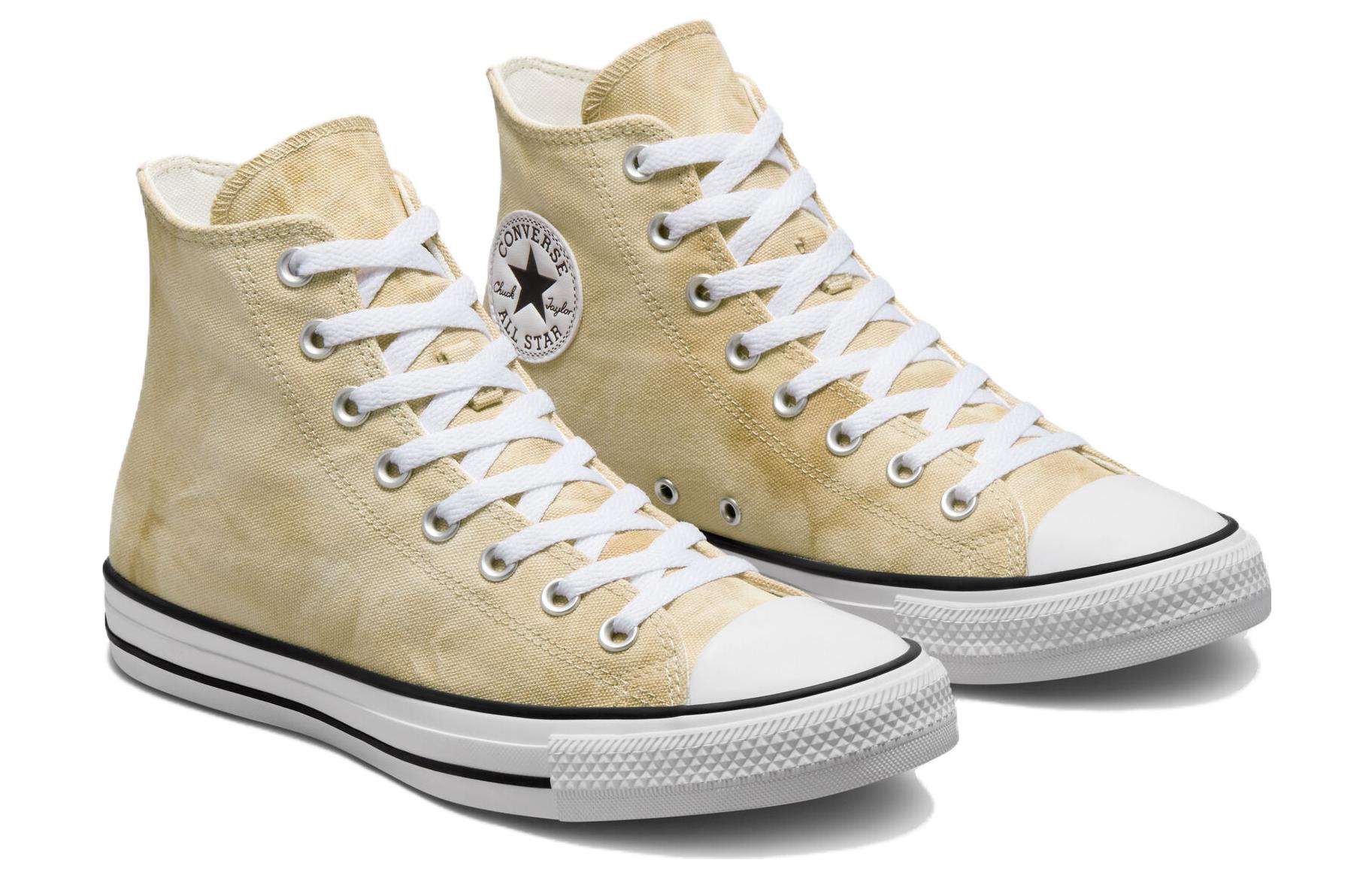 Кеды Converse Chuck Taylor All Star Sun Washed Textile (желтые) — Жёлтый — фото 3