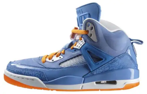 Jordan Spizike Year Of The Dragon Slip Resistant Slip Resistant High top Vintage Basketball Shoes Men's Blue