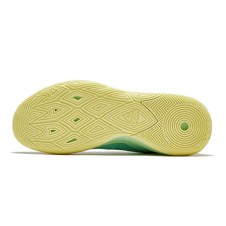 PEAK Basketball Shoes Men’s Low Top Bright Grass Green