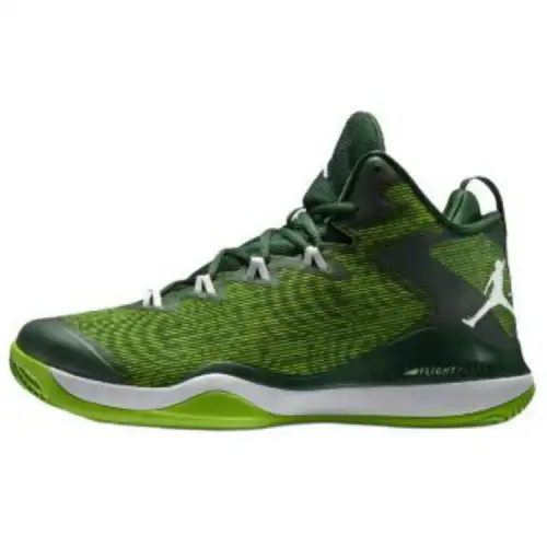 Jordan Super.Fly 3 Comfortable Slip Resistant Abrasion Resistant High top Basketball Shoes Men's Green