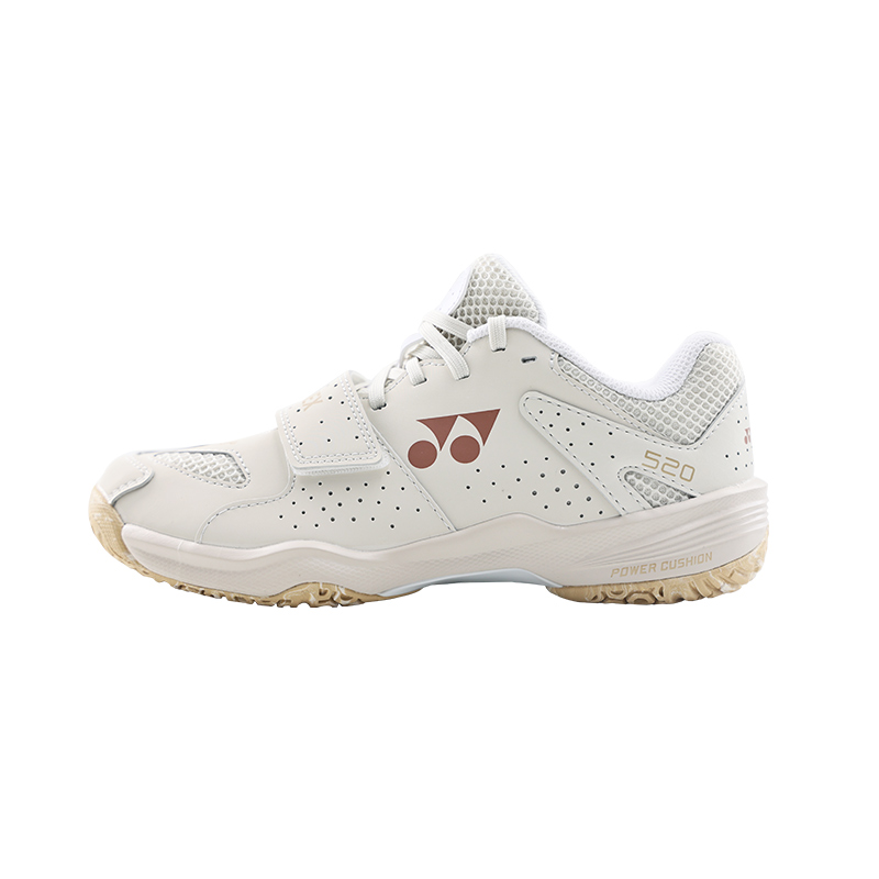 YONEX Textile, Synthetic Leather Low top Badminton Shoes Unisex Light Beige