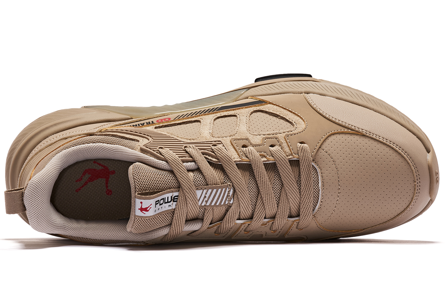 QIAODAN Gladiator 1.0 Slip Resistant Abrasion Resistant Low top Training Shoes Men’s Khaki