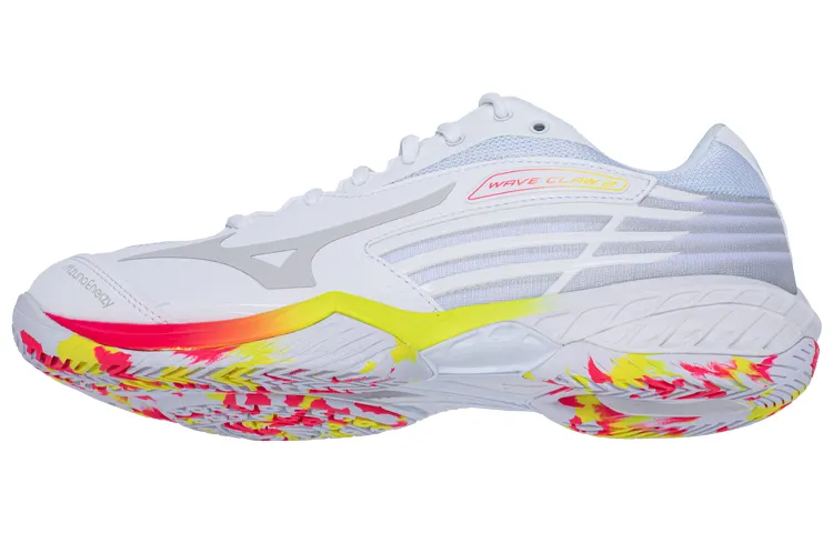 Wave Claw 2 Mizuno 'White Pink Bolt Neon'