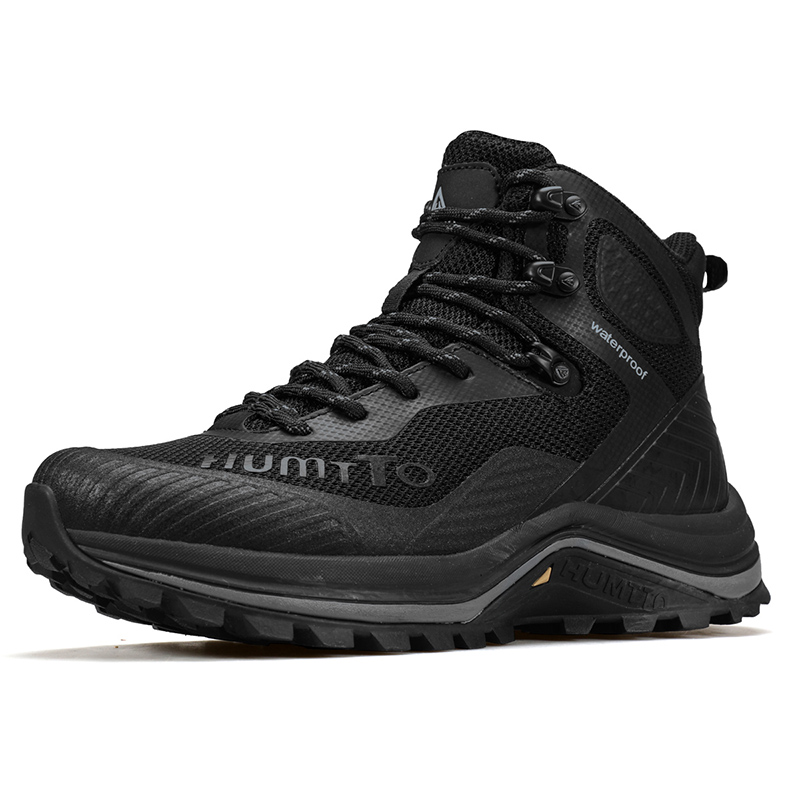 HUMTTO Cushioning Slip Resistant Abrasion Resistant Cushioning Slip Resistant Abrasion Resistant High top Hiking Shoes