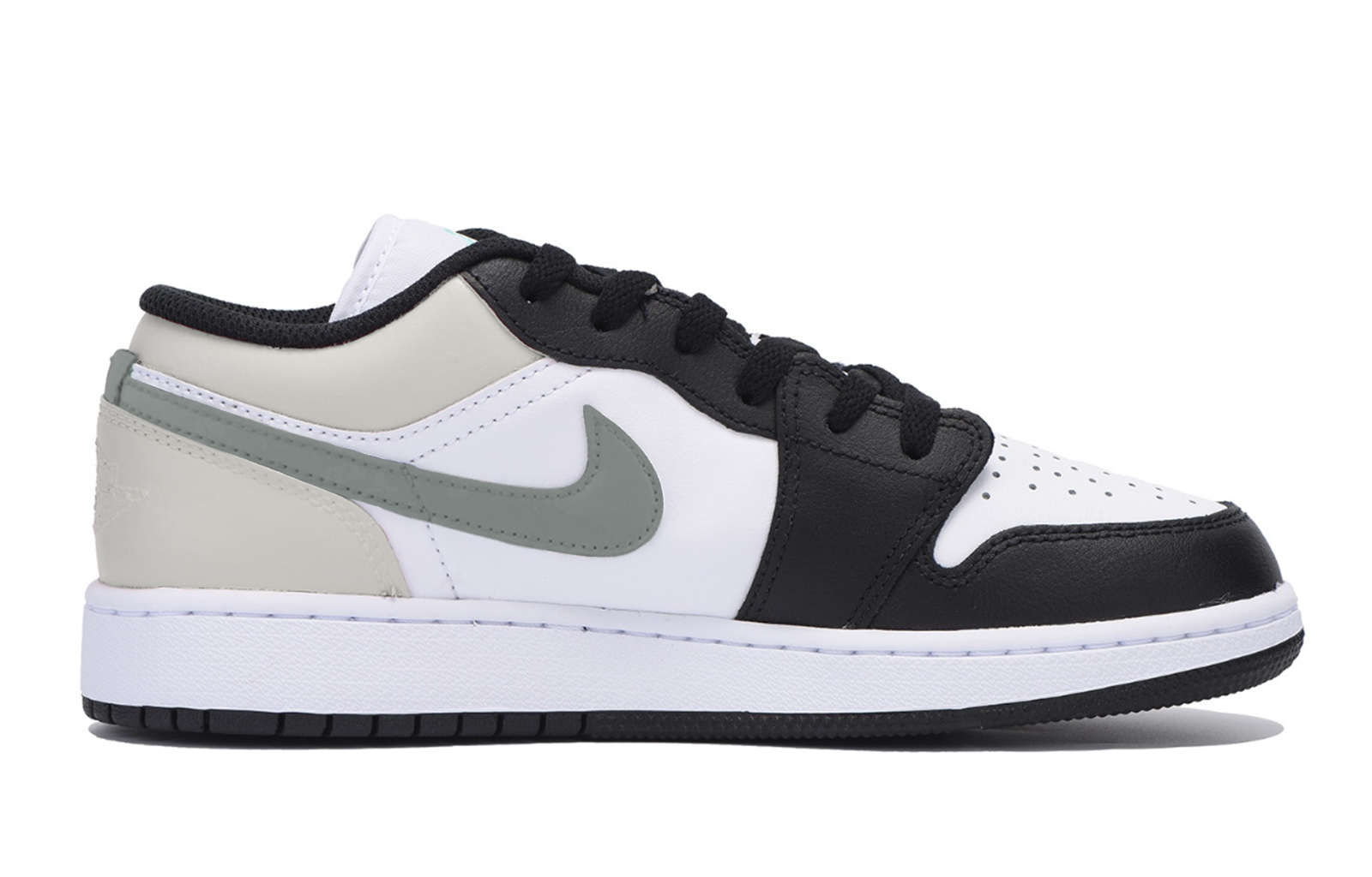 Jordan Air Jordan 1 Vintage Basketball Shoes Men’s Low Top Black Gray