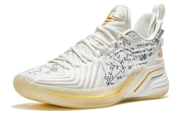 XTEP Jlin 3 Basketball Shoes Men’s Low Top White/Black/Yellow