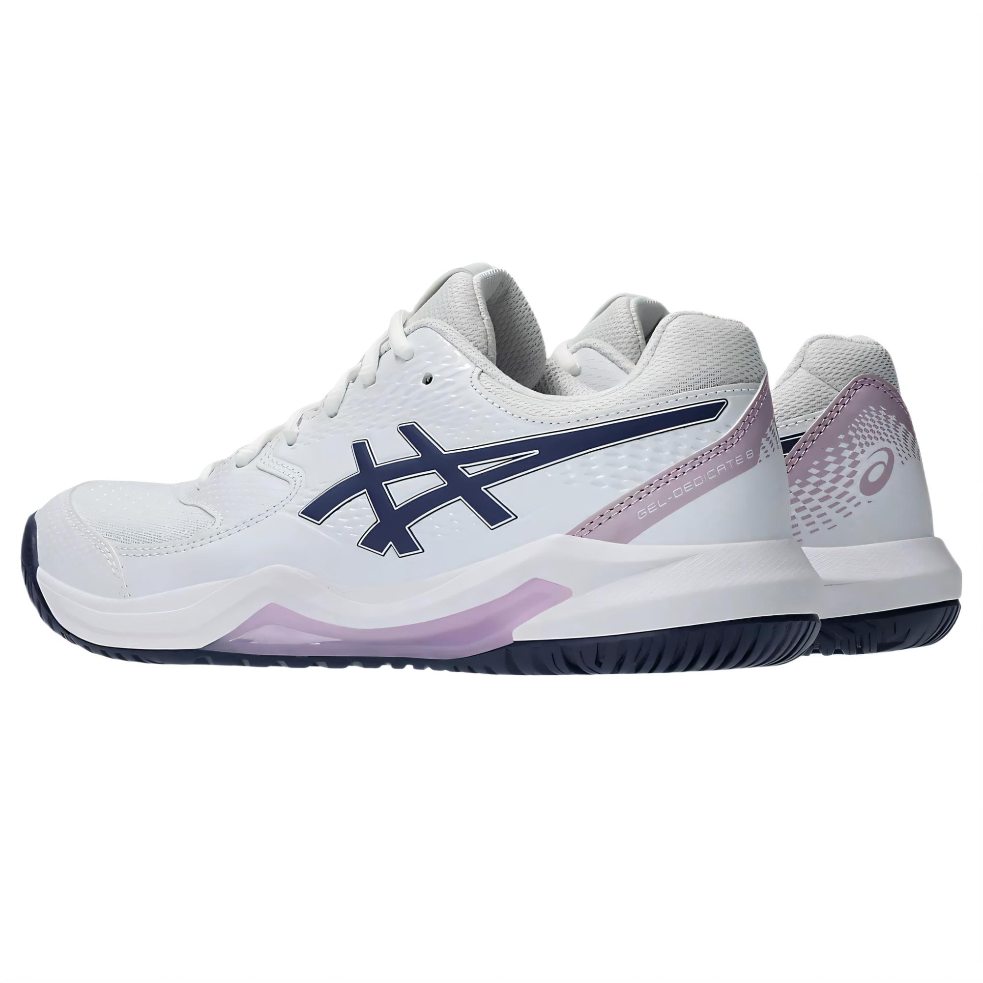 ASICS Gel Dedicate 8 White Indigo Fog Women’s