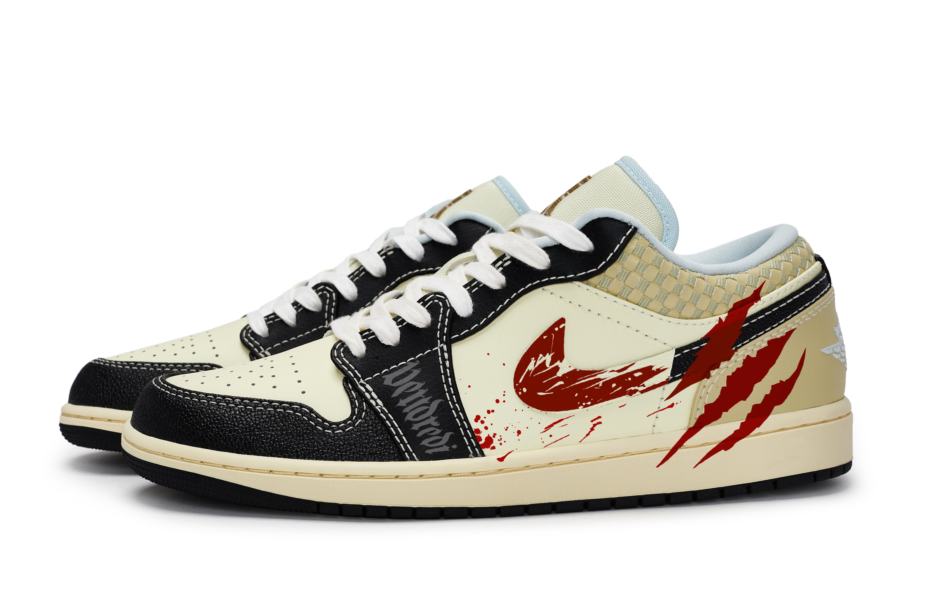 Jordan Air Jordan 1 811 Manufacturing, Bloodblade Sword Shadow, Special Shoe Box Abrasion Resistant Slip Resistant