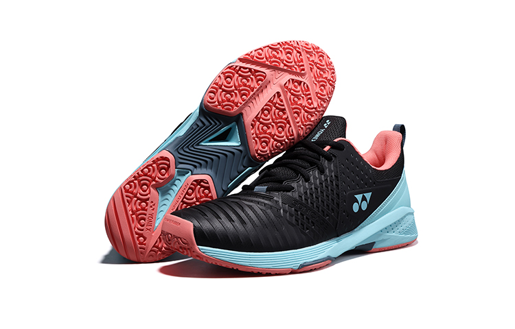YONEX Power Cushion SONICAGE3 Low top Tennis Shoes Unisex Black Blue