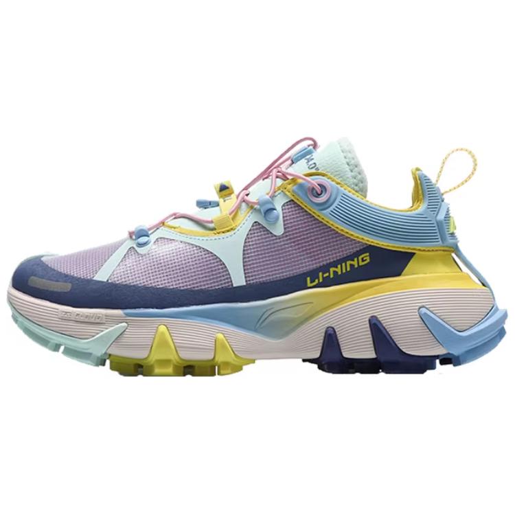 Li Ning Wu Xing 1 Low top Basketball Shoes Women’s Purple Blue Yellow