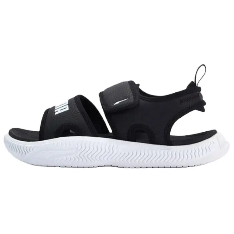 PUMA SoftridePro Sandal 24 Comfortable And Lightweight Beach Sandals Unisex Black White