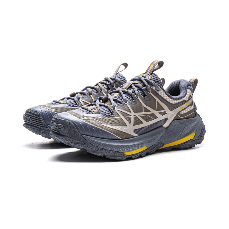 Li Ning Outdoor CF Tracing, Yijie 2.0 Low top Hiking Shoes Unisex Gray