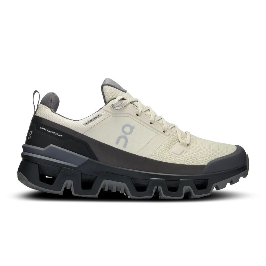 On Cloudwander Cushioning Waterproof Lightweight Low top Hiking Shoes Women’s Yellow Black