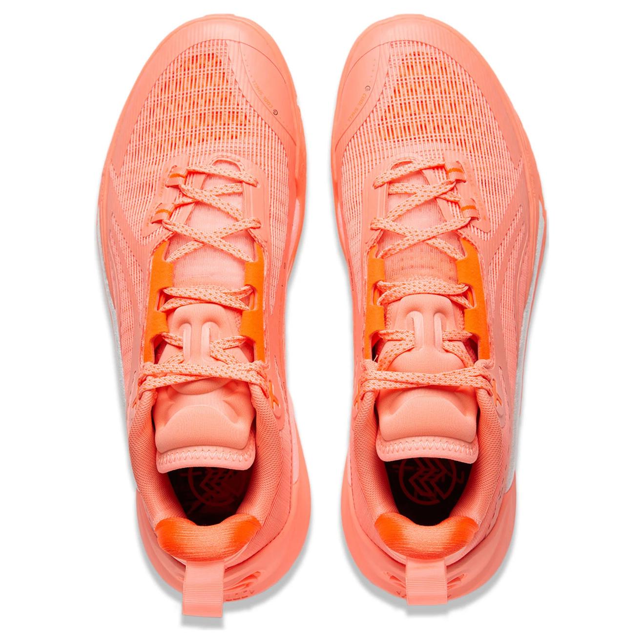 Li Ning Speed 10 Abrasion Resistant Breathable Low top Basketball Shoes Men’s Neon Orange