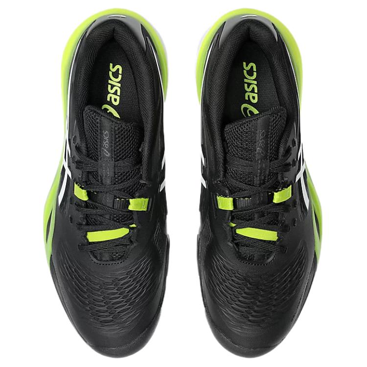 ASICS GEL RESOLUTION X Low top Tennis Shoes Men’s Black Green