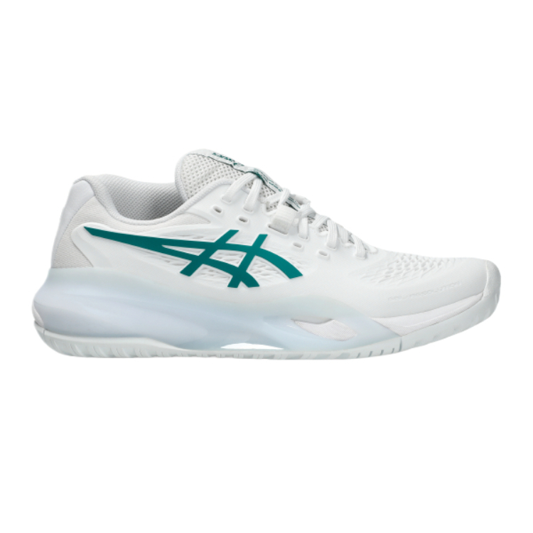 ASICS GEL RESOLUTION X Cushioning Low top Tennis Shoes Women’s White Green