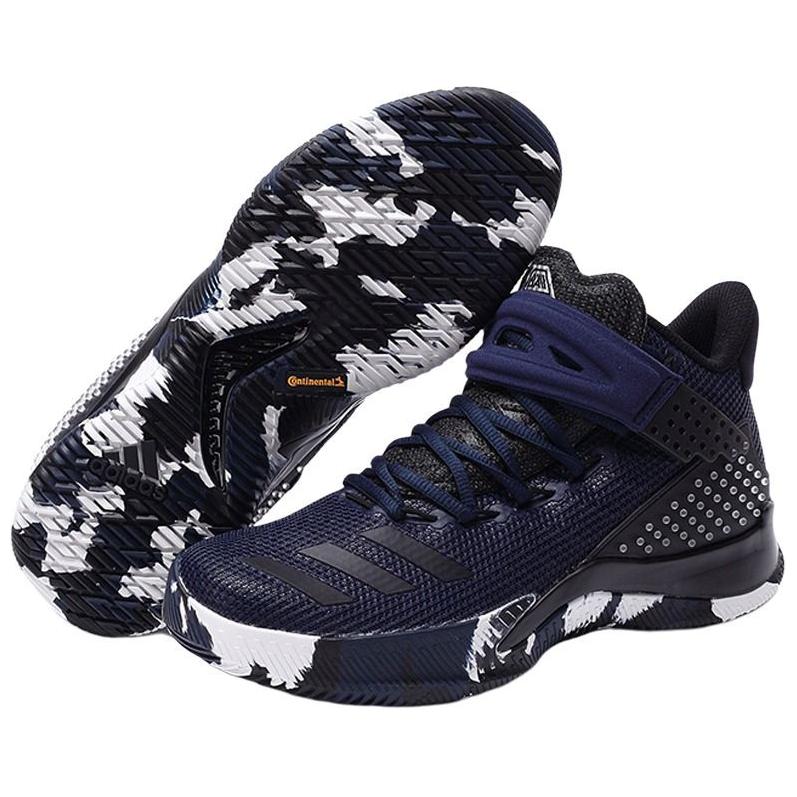 Adidas Ball 365 Slip Resistant Abrasion Resistant Low top Basketball Shoes Men’s Navy Blue