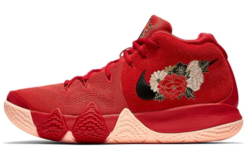 Nike Kyrie 4 Chinese New Year (2018) CNY Chinese New Year OG style comfortable and versatile mid-top practical basketball shoes men's red