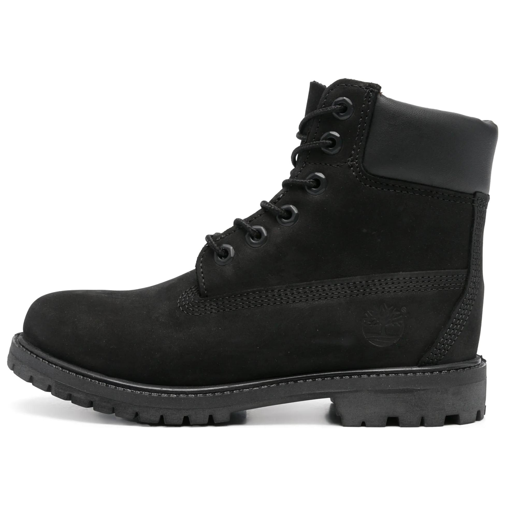 Женские ботинки Timberland PREMIUM 6-Inch (черные)