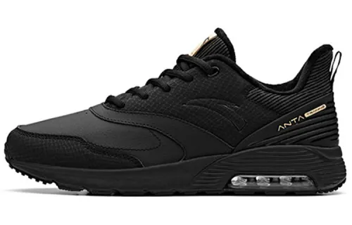 Anta Synthetic Leather, Textile Comfortable Slip Resistant Abrasion Resistant Low top Training Shoes Men's