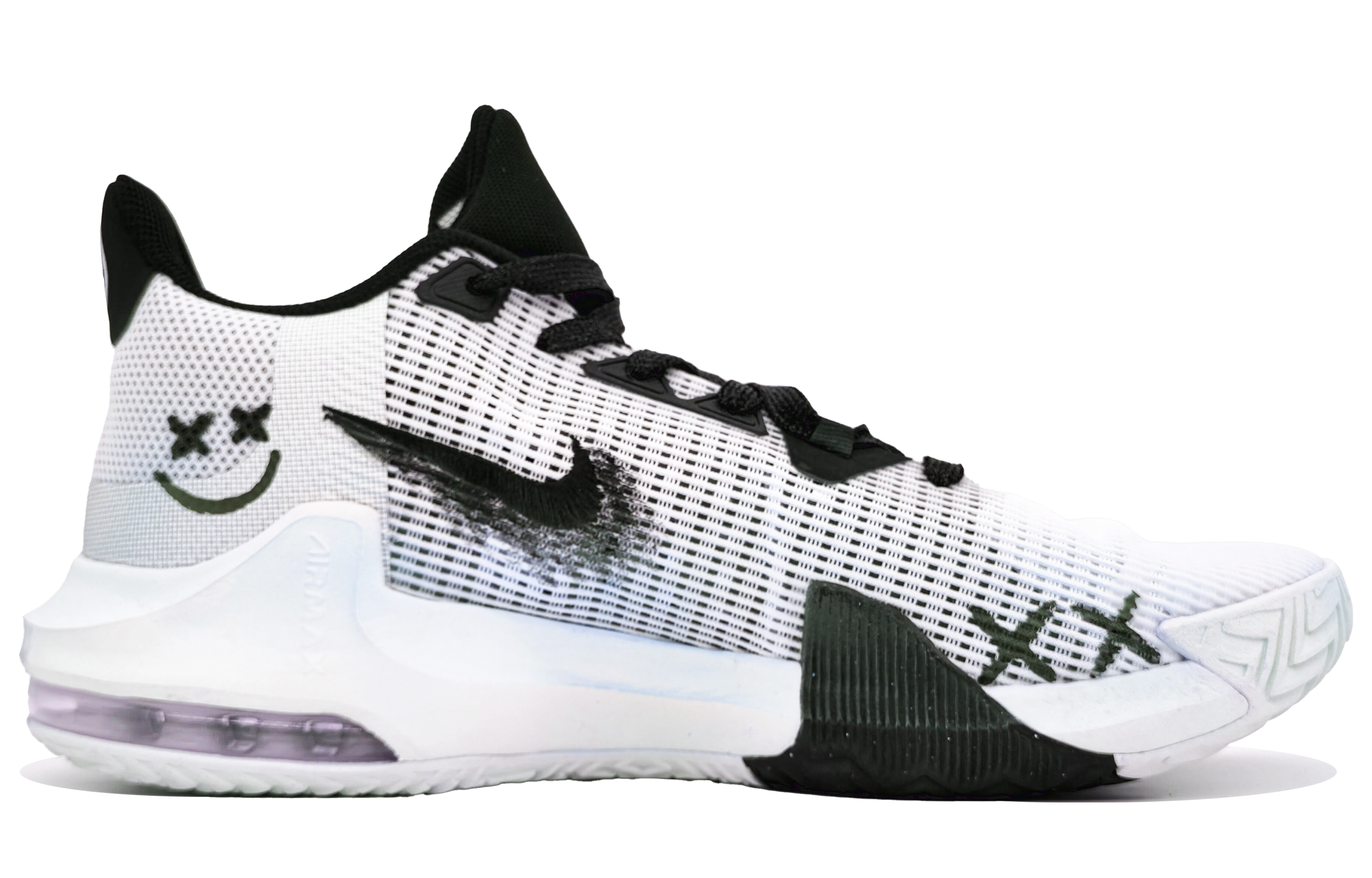 Nike Air Max Impact 3 Slip Resistant Abrasion Resistant Low top Basketball Shoes Men’s Ice Refreshing Blue