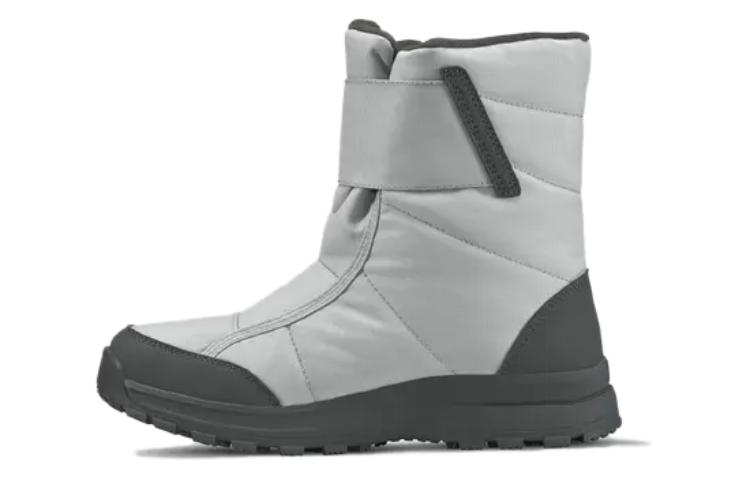 DECATHLON SH100 Thermal Waterproof Abrasion Resistant Short Snow Boots Women's Gray