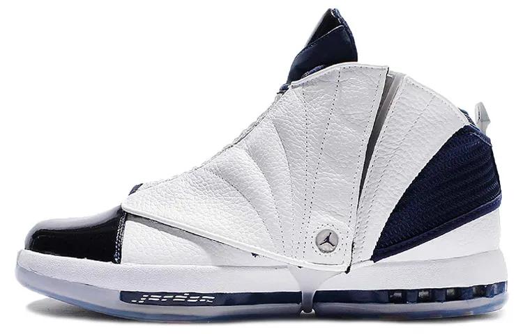 Jordan Air Jordan 16 High top Vintage Basketball Shoes Men's Midnight Blue