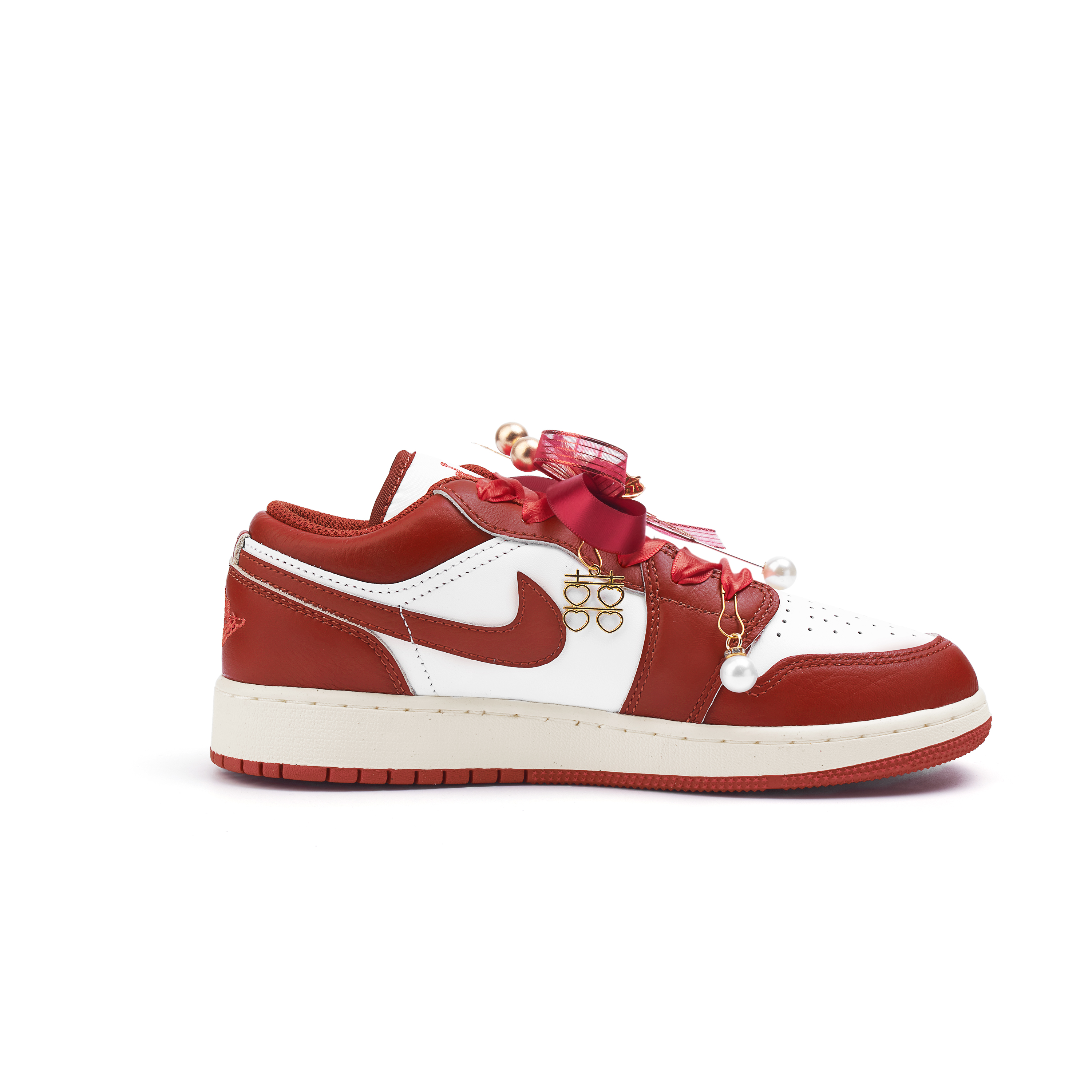 Jordan Air Jordan 1 Low top Vintage Basketball Shoes Women’s Red