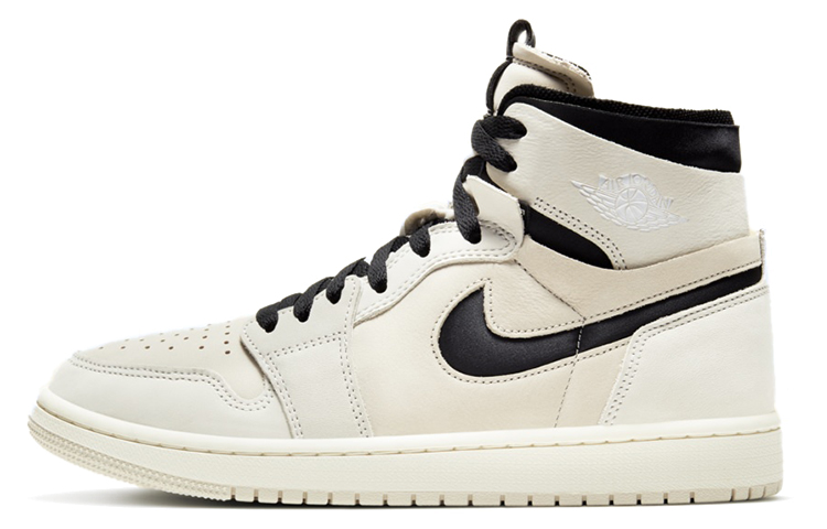 Jordan Air Jordan 1 high zoom air cmft \"summit white\" Trendy high-top retro basketball shoes women's off-white