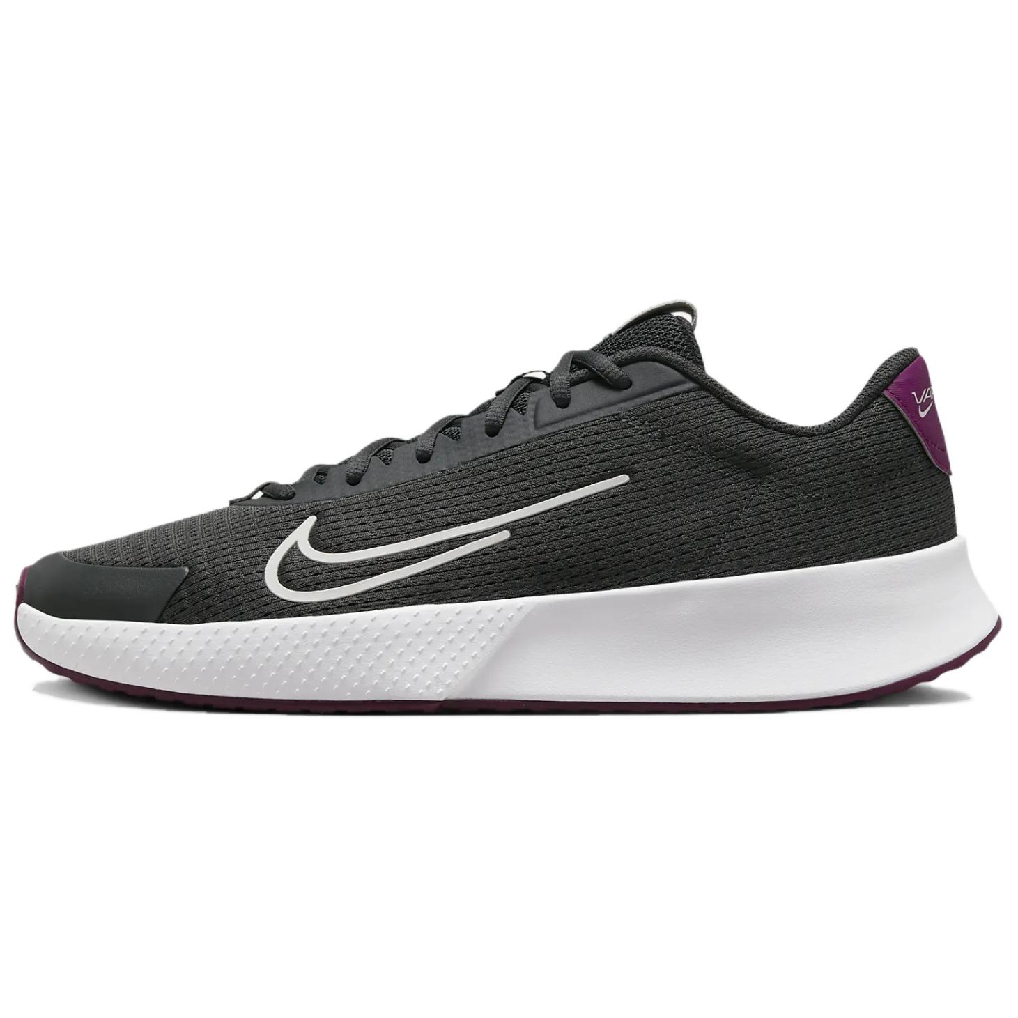 Nike Court Vapor Lite 2 Comfortable And Lightweight Abrasion Resistant Low top Tennis Shoes Men's Black