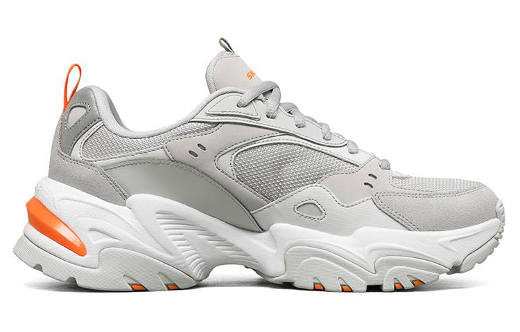 Женские кроссовки Skechers Stamina V2 (светло-серые) — Светло-серый — фото 2
