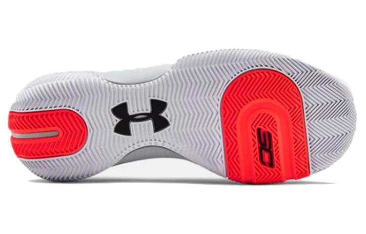Мужские кроссовки Under Armour Sc 3zer0 III (белые) — Белый — фото 6