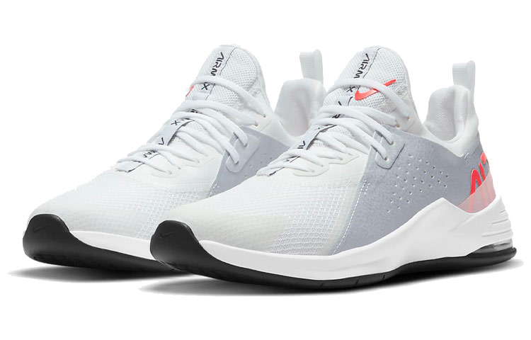 Женские кроссовки Nike Air Max Bella TR 3 (бело-серо-красные) — фото 3