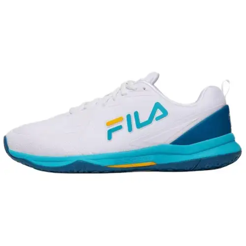 FILA Volley Burst Abrasion Resistant Low top Training Shoes Women's White Blue