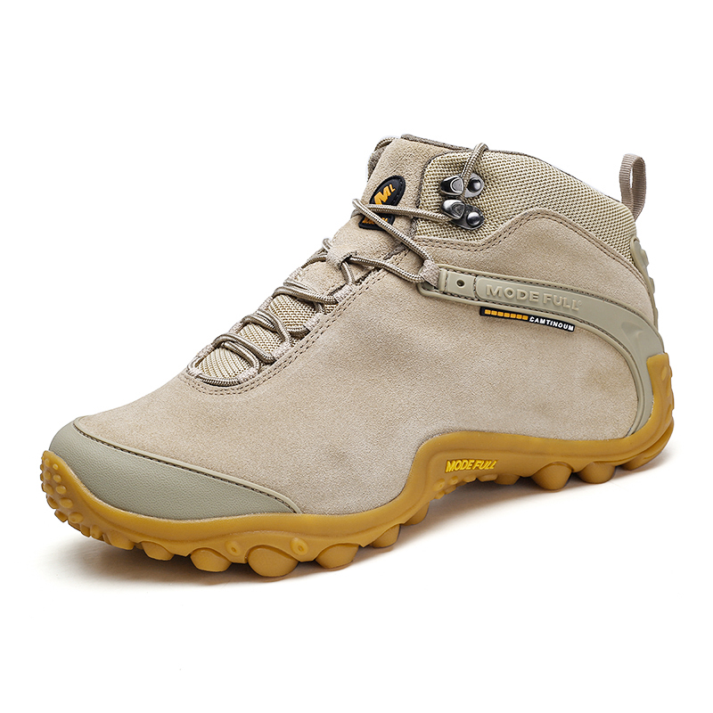 MODE FULL Outdoor Cushioning Slip Resistant Abrasion Resistant Waterproof Support Impact Resistant Mid top