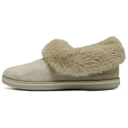 Skechers Modern Comfort Thermal Abrasion Resistant Ankle Length Snow Boots Women's Taupe