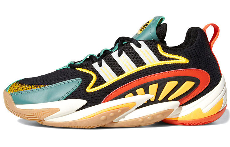 Мужские кроссовки adidas originals Crazy BYW 2.0 (черные) — Чёрный / золотой — фото 1