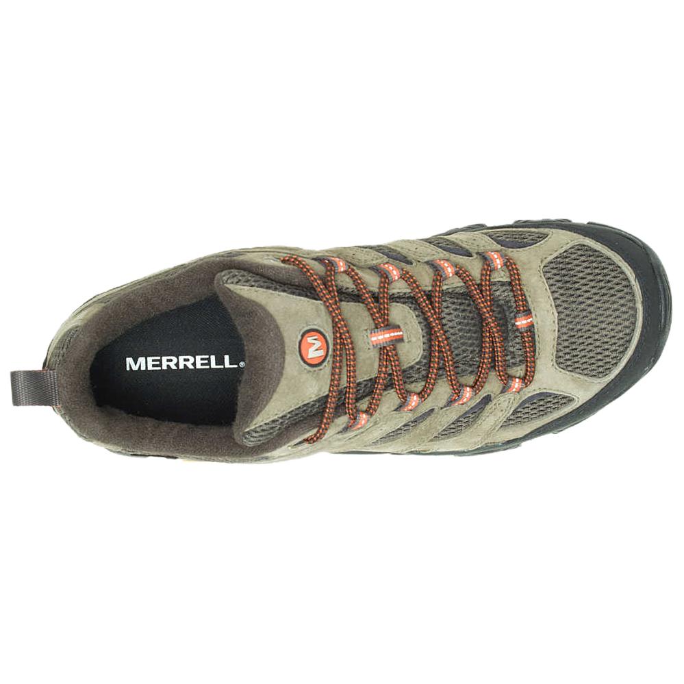 MERRELL Slip Resistant Abrasion Resistant Slip Resistant Abrasion Resistant Low top Hiking Shoes Men’s Olive