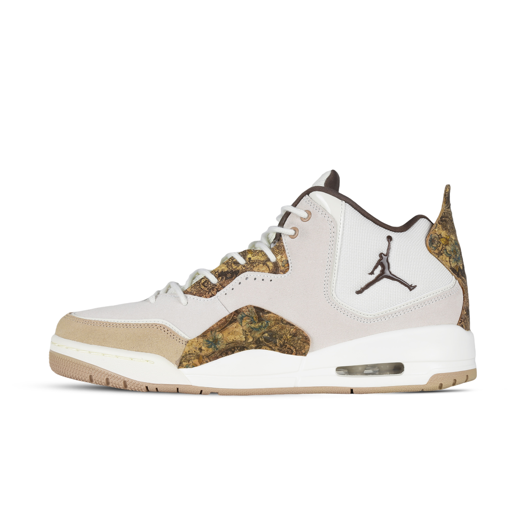 Jordan Courtside 23 Dream Return To Dunhuang 2.0 Abrasion Resistant Mid top Vintage Basketball Shoes Men’s Brown White