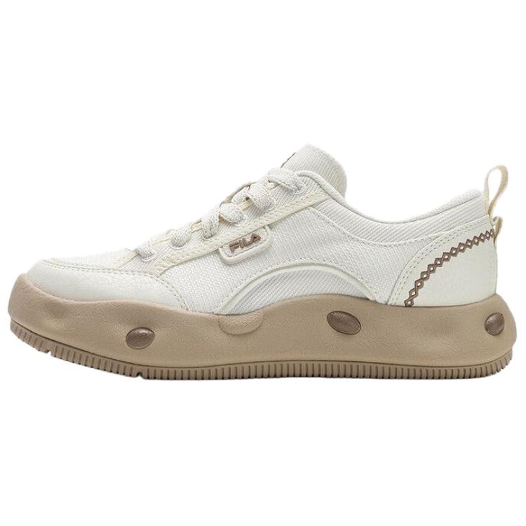 Женские кеды Fila (бежевые)