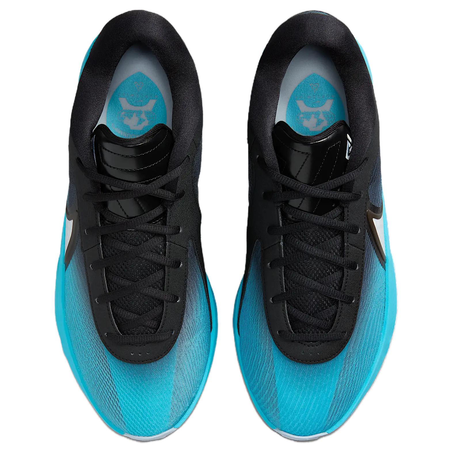 Nike Giannis Freak 6 Slip Resistant Abrasion Resistant Low top Basketball Shoes Unisex Blue Black